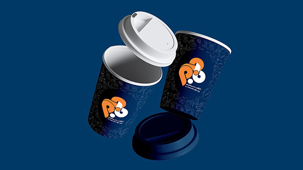 هویت بصری کافه بستنی جام جم